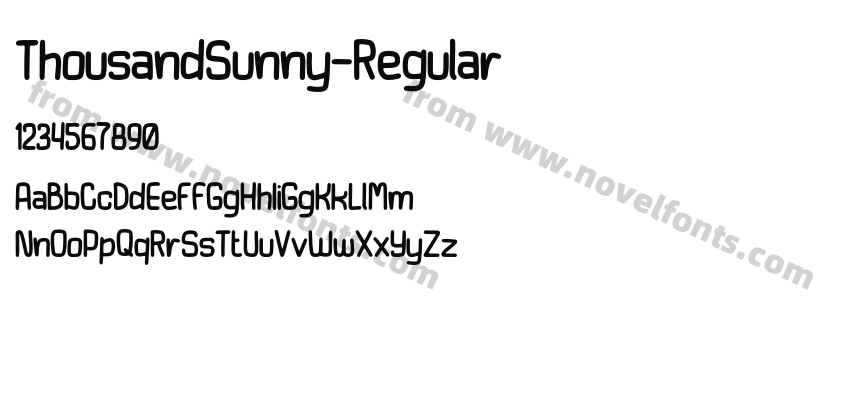 ThousandSunny-RegularPreview