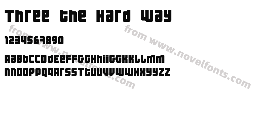 Three the Hard wayPreview