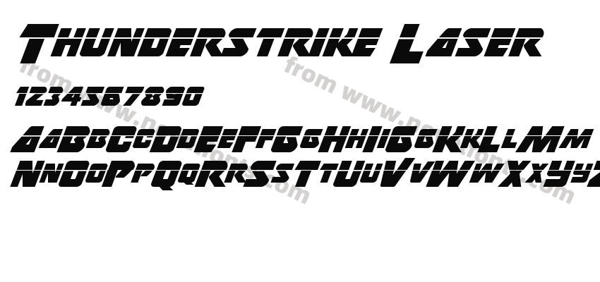 Thunderstrike LaserPreview