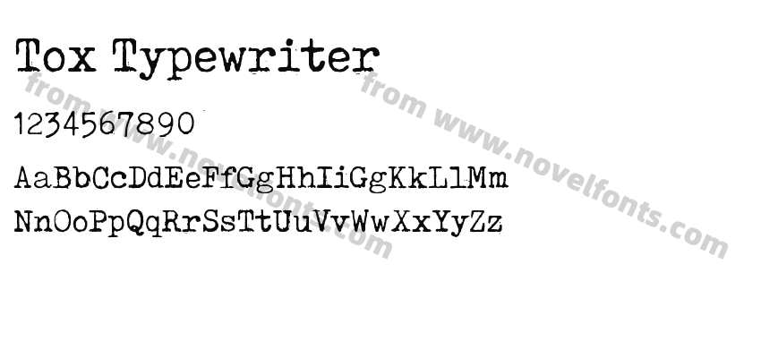 Tox TypewriterPreview