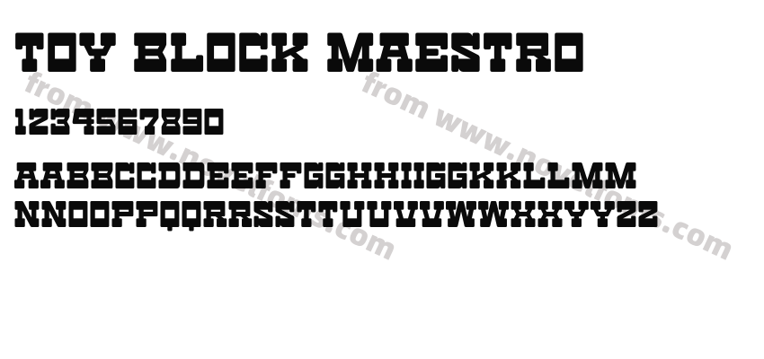 Toy Block MaestroPreview