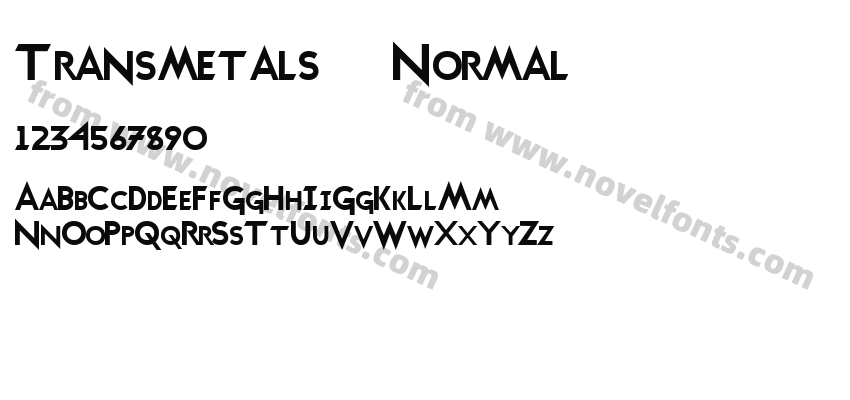 Transmetals  NormalPreview