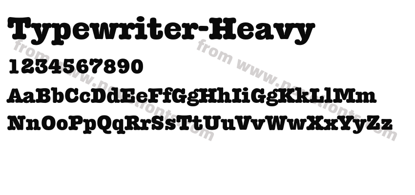 Typewriter-HeavyPreview