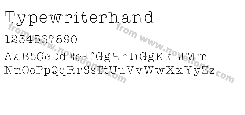 TypewriterhandPreview