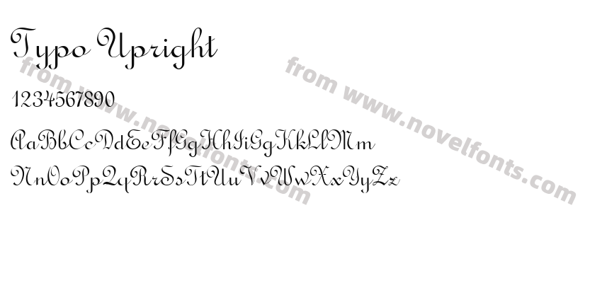 Typo UprightPreview