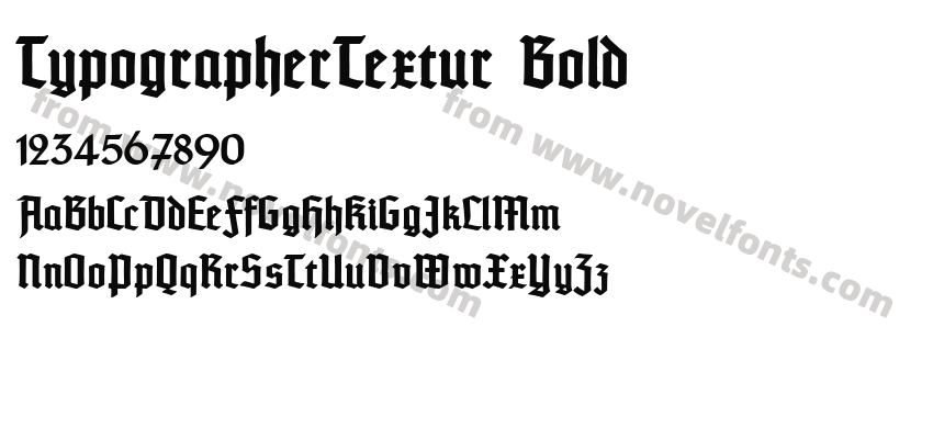 TypographerTextur BoldPreview