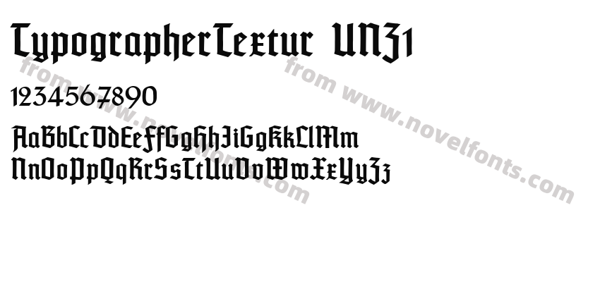 TypographerTextur UNZ1Preview