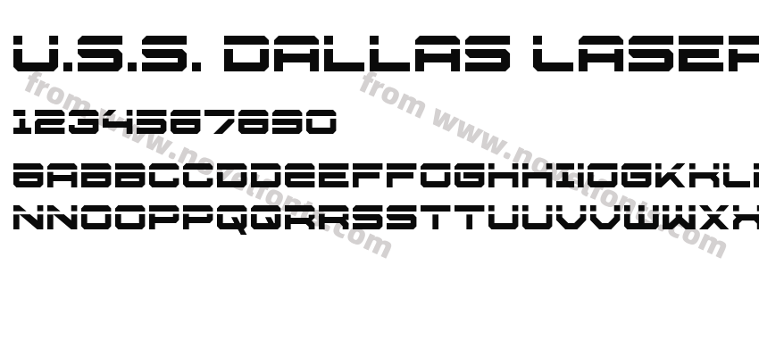 U.S.S. Dallas LaserPreview