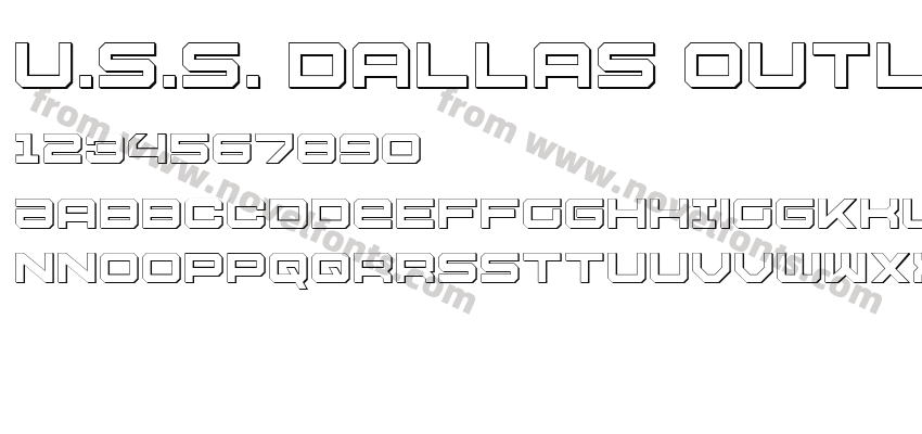 U.S.S. Dallas OutlinePreview