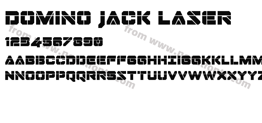 Domino Jack LaserPreview