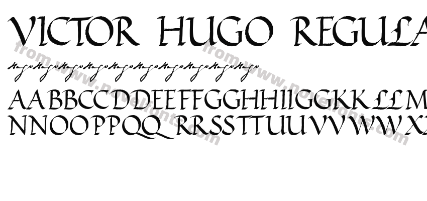 VICTOR HUGO RegularPreview