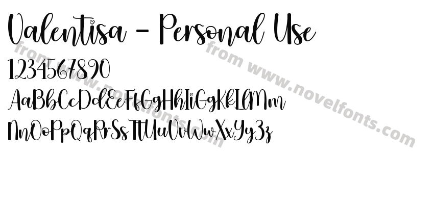 Valentisa - Personal UsePreview