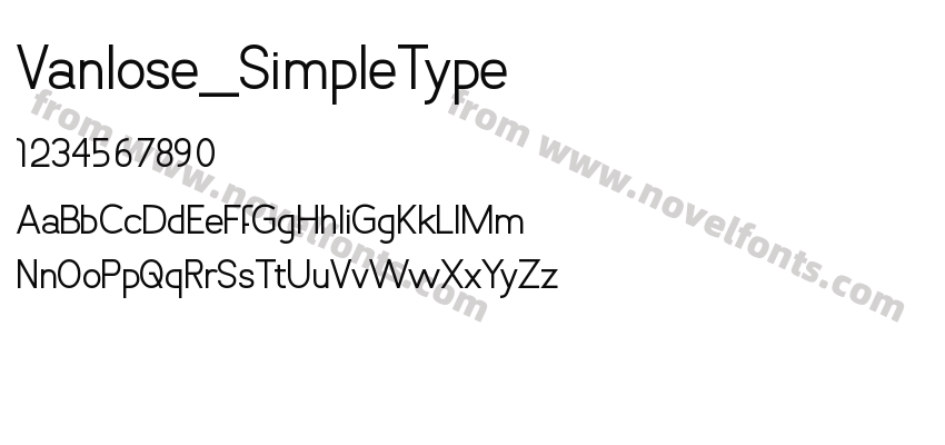 Vanlose_SimpleTypePreview