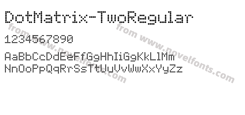 DotMatrix-TwoRegularPreview