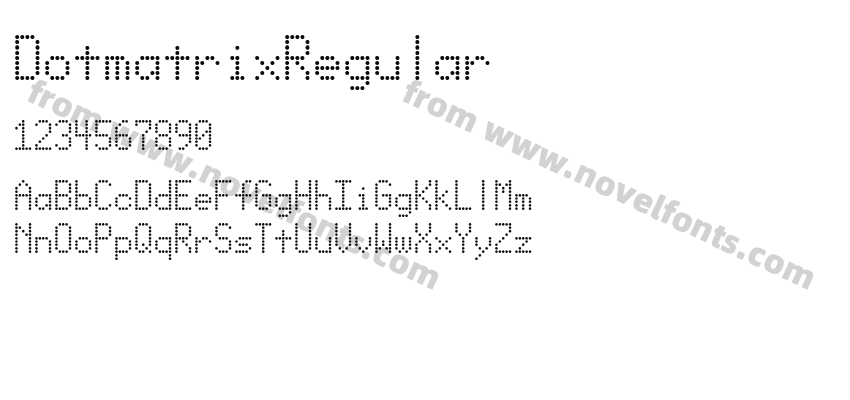 DotmatrixRegularPreview