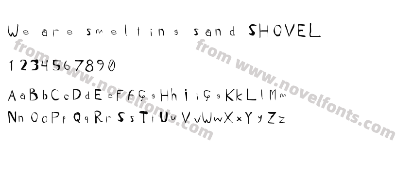 We are smelting sand SHOVELPreview