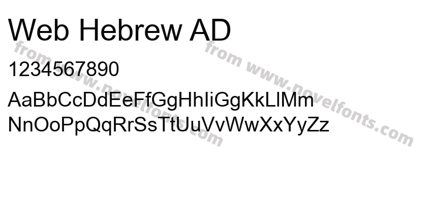 Web Hebrew ADPreview