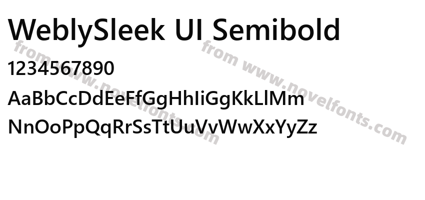 WeblySleek UI SemiboldPreview