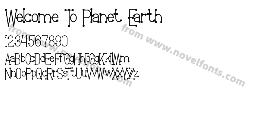 Welcome To Planet EarthPreview