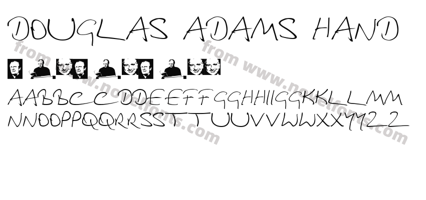 Douglas Adams HandPreview