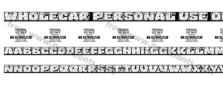 Wholecar PERSONAL USE ONLY RegularPreview