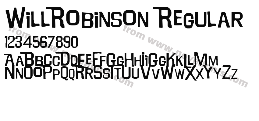 WillRobinson RegularPreview