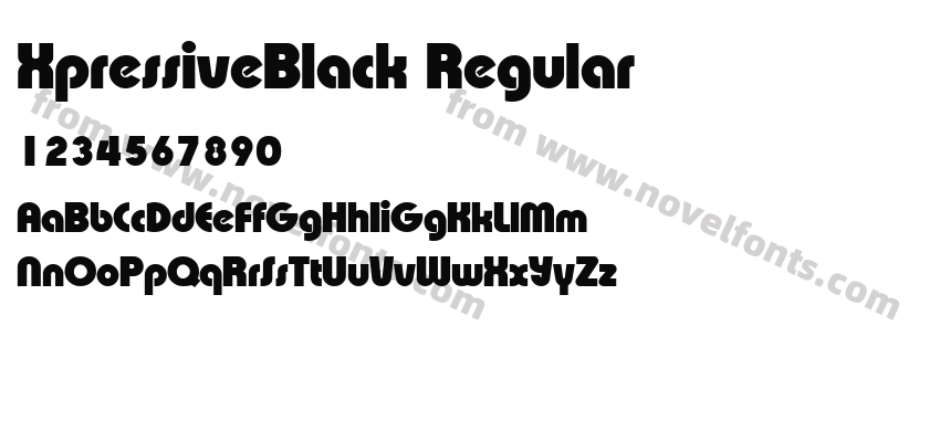 XpressiveBlack RegularPreview