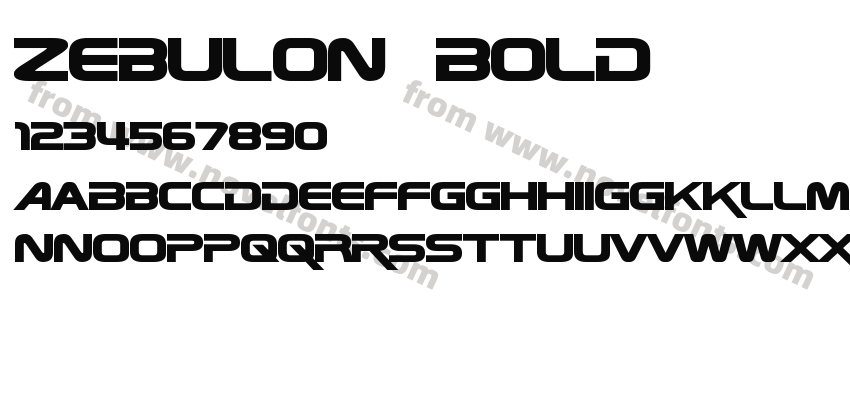 Zebulon BoldPreview