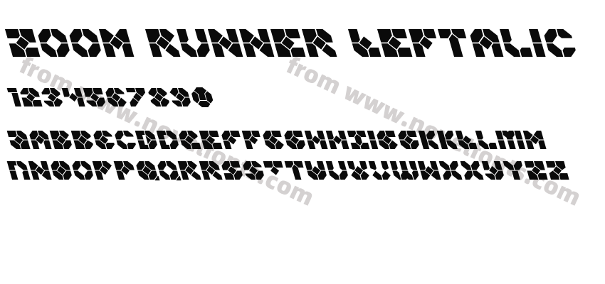 Zoom Runner LeftalicPreview