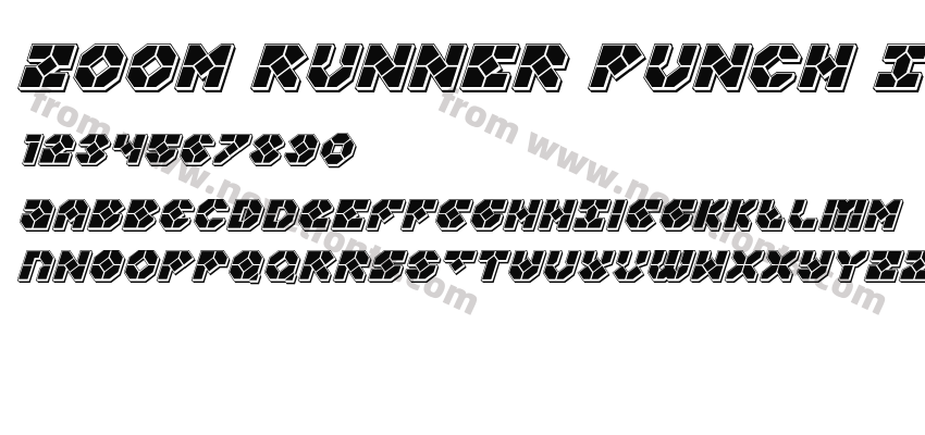 Zoom Runner Punch ItalicPreview