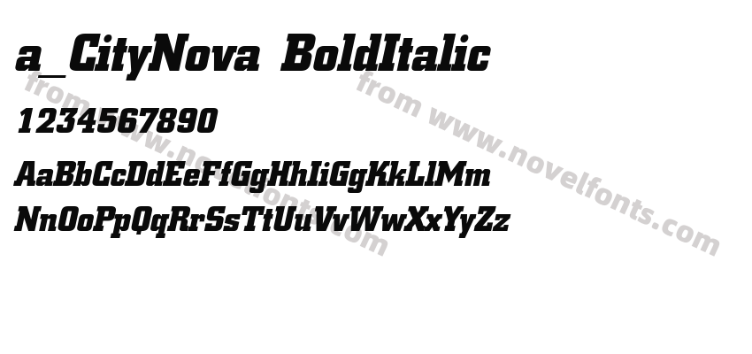 a_CityNova BoldItalicPreview