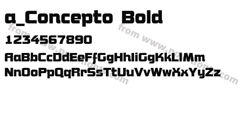 a_Concepto BoldPreview