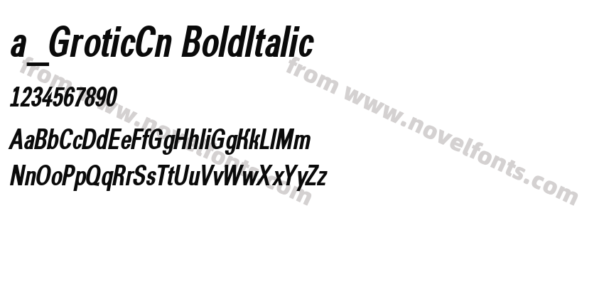 a_GroticCn BoldItalicPreview