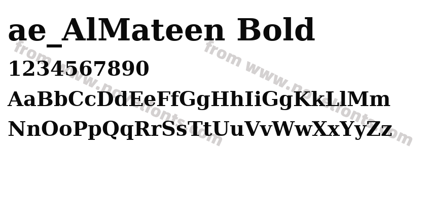 ae_AlMateen BoldPreview