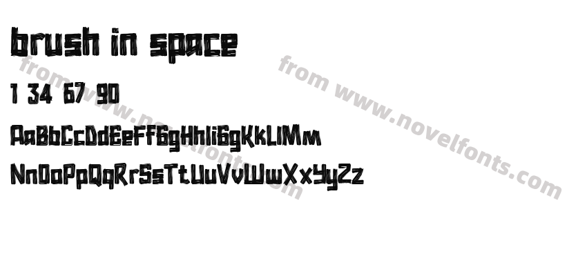 brush in spacePreview