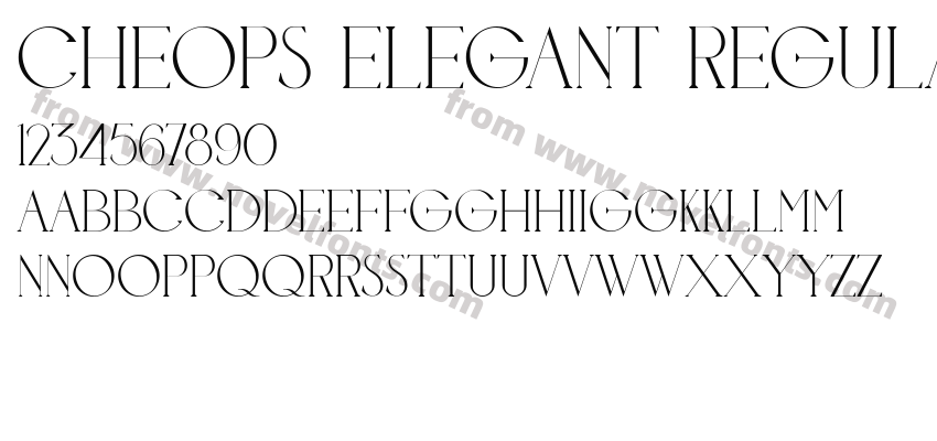 cheops elegant RegularPreview