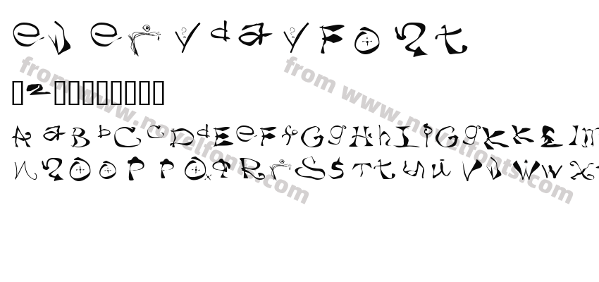 everydayFontPreview