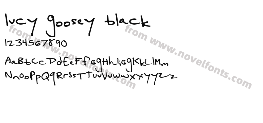 lucy goosey blackPreview