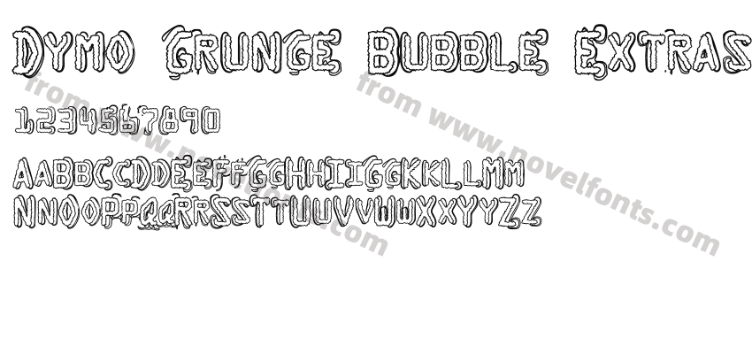 Dymo Grunge Bubble ExtrasPreview