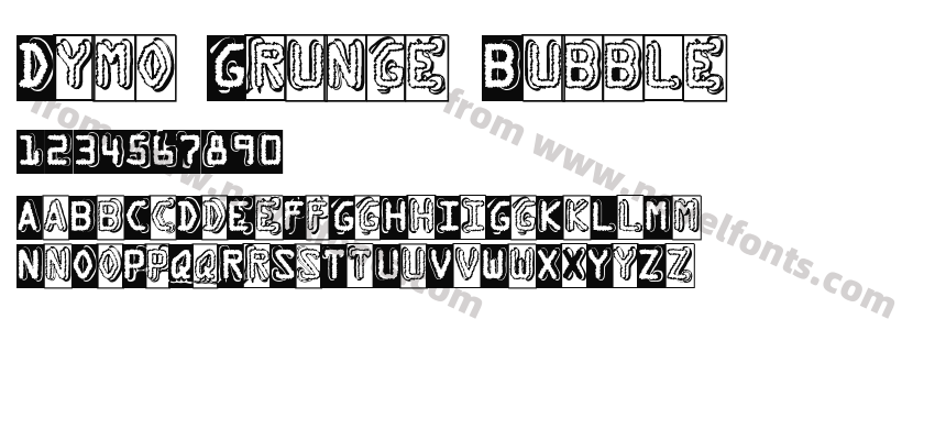 Dymo Grunge BubblePreview