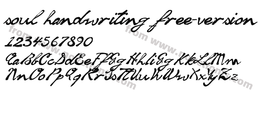 soul handwriting_free-versionPreview