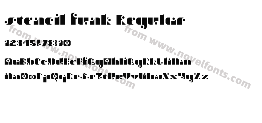 stencil funk RegularPreview