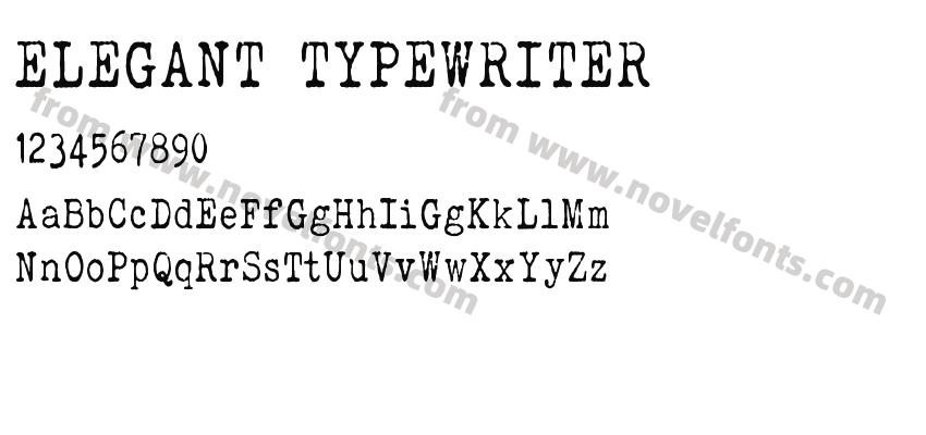 ELEGANT TYPEWRITERPreview