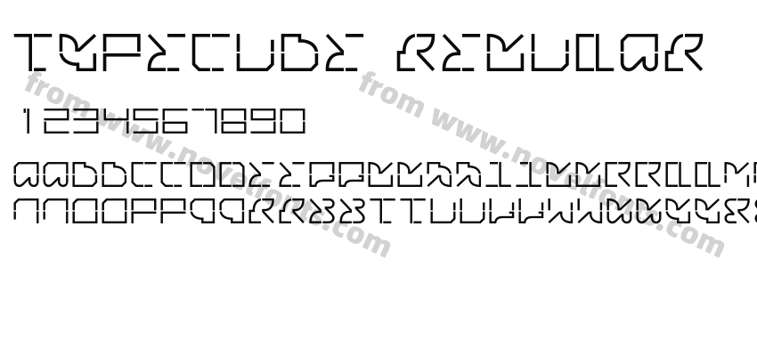 typecube regularPreview