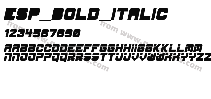 ESP_Bold_ItalicPreview