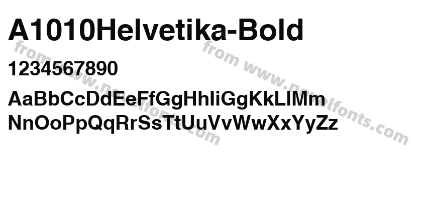 A1010Helvetika-BoldPreview