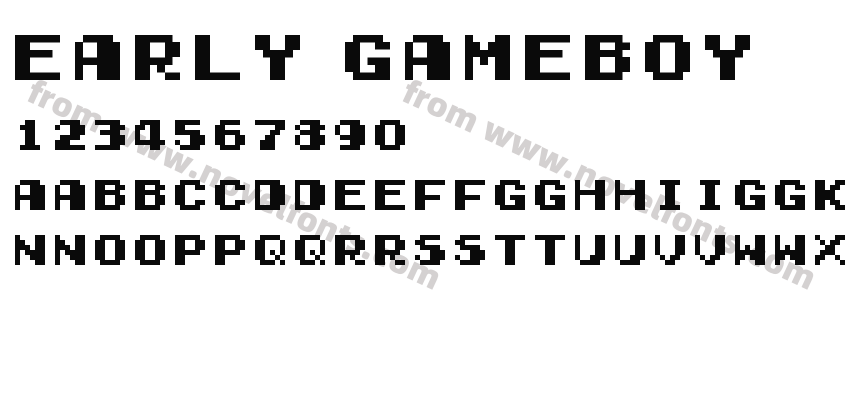 Early GameBoyPreview