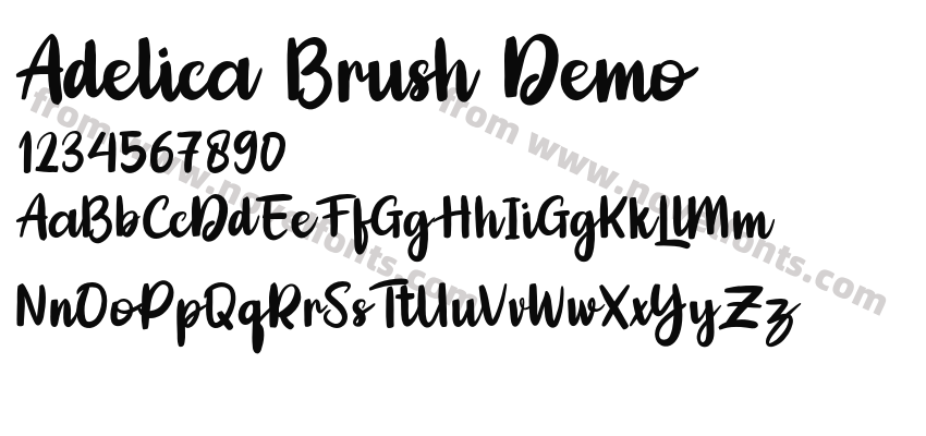 Adelica Brush DemoPreview