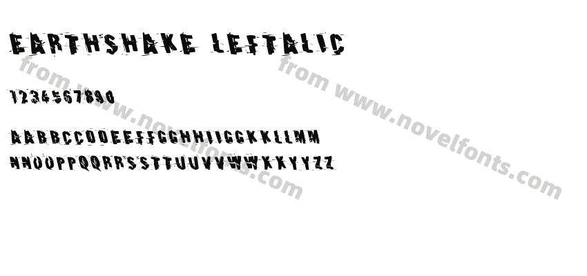 Earthshake LeftalicPreview