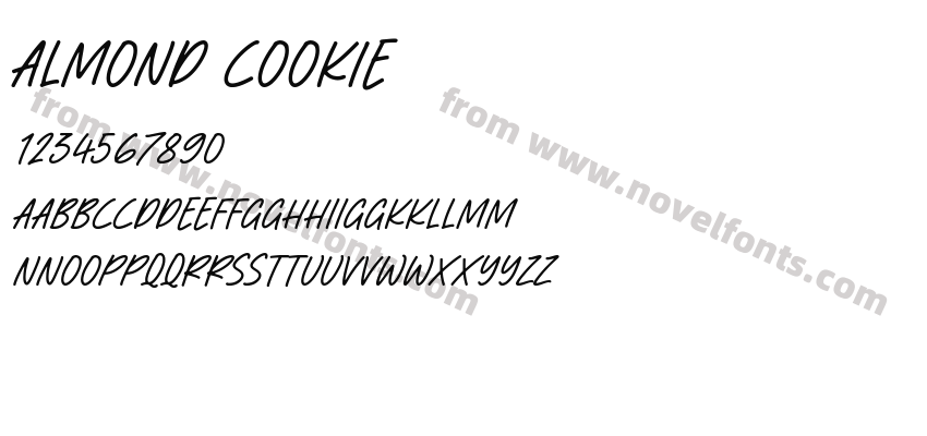 Almond CookiePreview